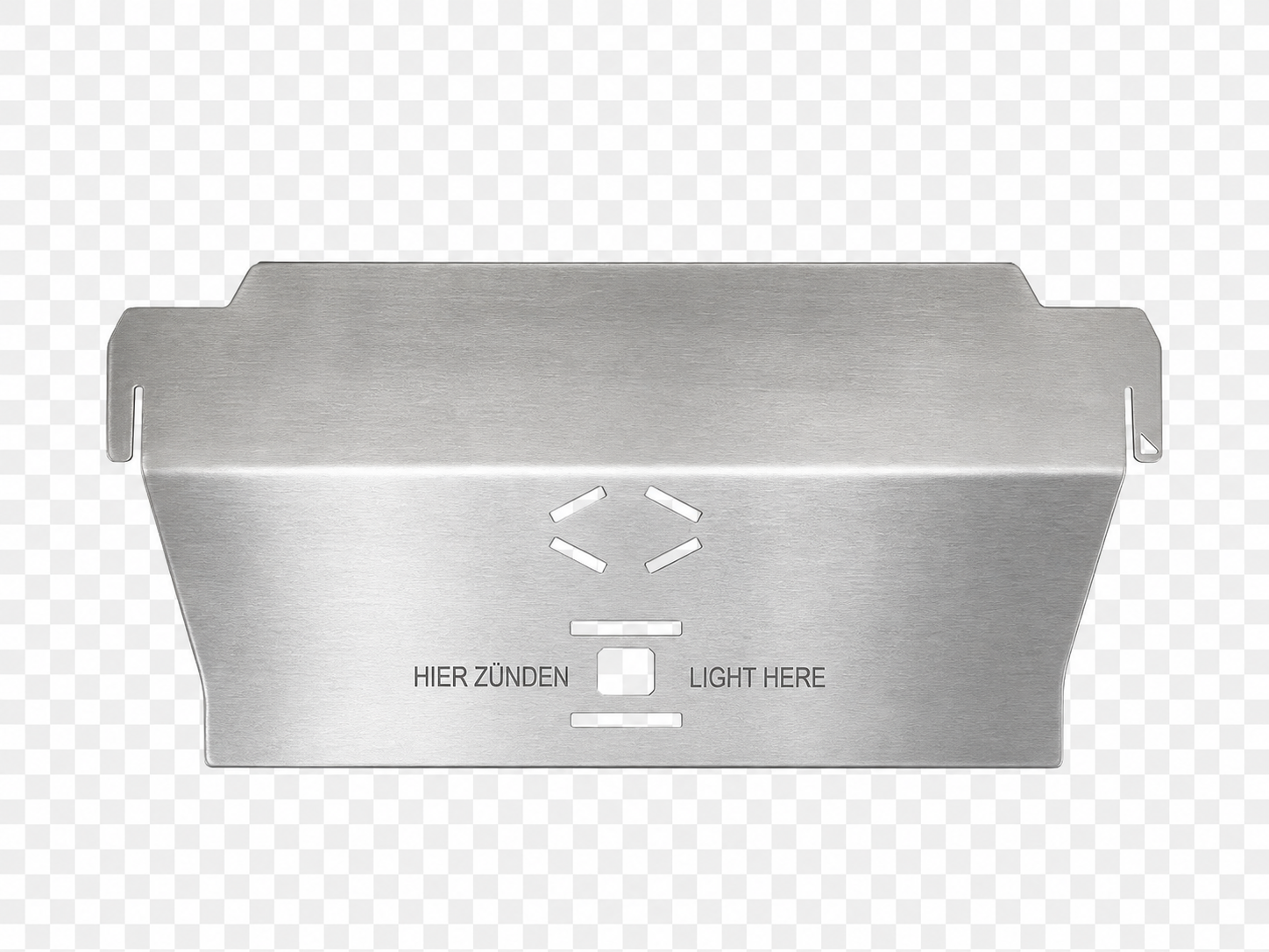 Small base with small triangle and ignition hole