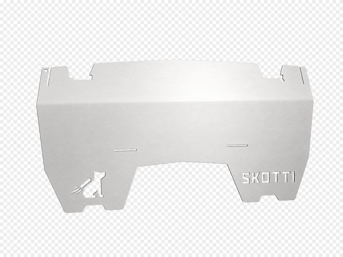 Large side panel with small triangle