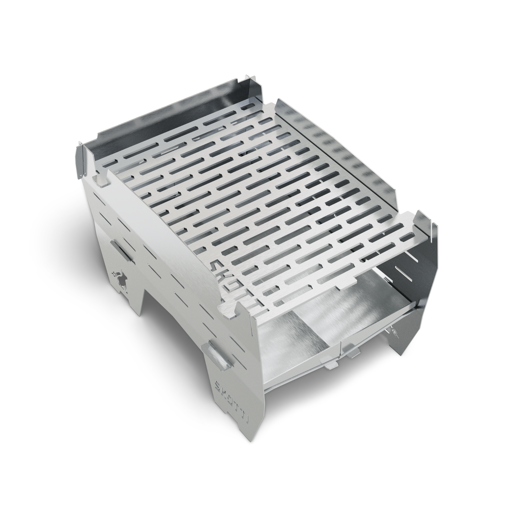 SKOTTI Mini Campinggrill von oben